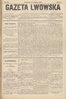 Gazeta Lwowska. 1900, nr 36