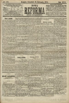 Nowa Reforma (numer popołudniowy). 1911, nr 525