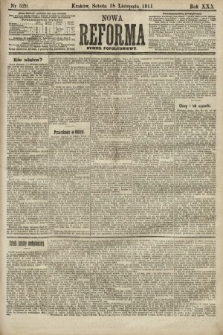 Nowa Reforma (numer popołudniowy). 1911, nr 529