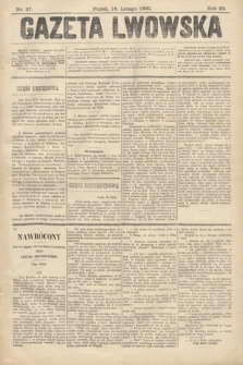 Gazeta Lwowska. 1900, nr 37