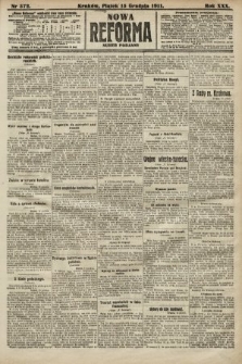 Nowa Reforma (numer poranny). 1911, nr 572