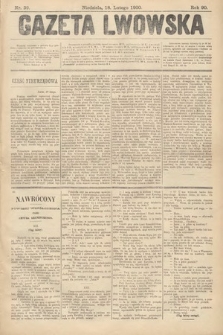 Gazeta Lwowska. 1900, nr 39