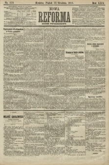 Nowa Reforma (numer popołudniowy). 1911, nr 573