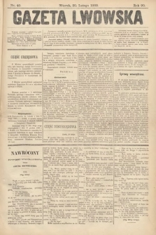 Gazeta Lwowska. 1900, nr 40
