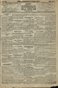 Nowa Reforma (numer poranny). 1911, nr 596