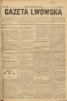 Gazeta Lwowska. 1897, nr 288