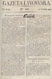 Gazeta Lwowska. 1818, nr 188
