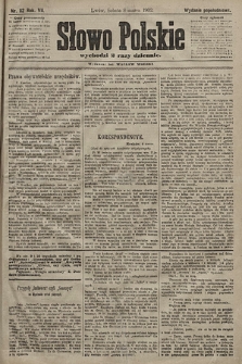 Słowo Polskie (wydanie popołudniowe). 1902, nr 112