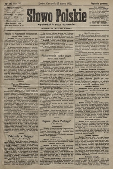 Słowo Polskie (wydanie poranne). 1902, nr 147