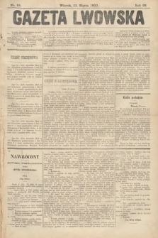 Gazeta Lwowska. 1900, nr 58