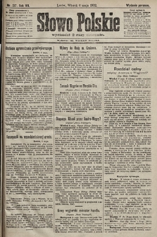 Słowo Polskie (wydanie poranne). 1902, nr 217