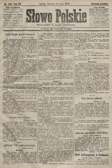 Słowo Polskie (wydanie poranne). 1902, nr 240