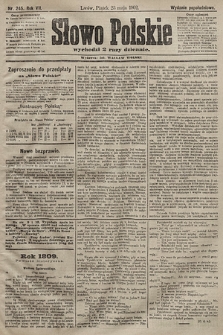 Słowo Polskie (wydanie popołudniowe). 1902, nr 245