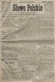 Słowo Polskie (wydanie popołudniowe). 1902, nr 247