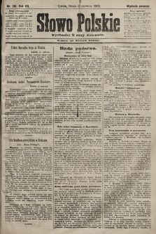 Słowo Polskie (wydanie poranne). 1902, nr 281