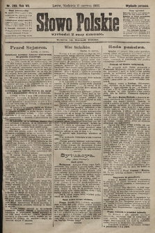 Słowo Polskie (wydanie poranne). 1902, nr 289