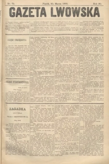 Gazeta Lwowska. 1900, nr 73
