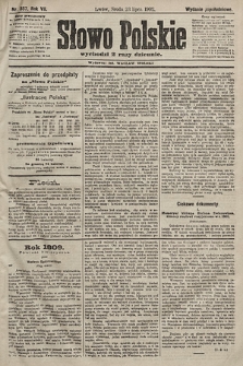 Słowo Polskie (wydanie popołudniowe). 1902, nr 357