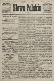 Słowo Polskie (wydanie popołudniowe). 1902, nr 387