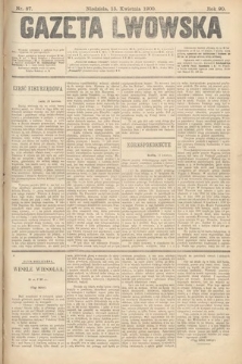 Gazeta Lwowska. 1900, nr 87