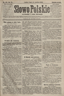 Słowo Polskie (wydanie poranne). 1902, nr 456