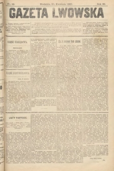 Gazeta Lwowska. 1900, nr 92