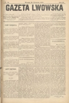 Gazeta Lwowska. 1900, nr 93