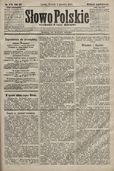 Słowo Polskie (wydanie popołudniowe). 1902, nr 579