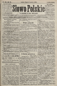 Słowo Polskie (wydanie poranne). 1902, nr 609