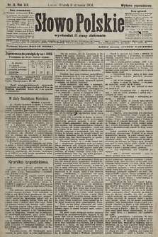 Słowo Polskie (wydanie popołudniowe). 1903, nr 8