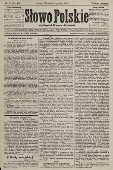 Słowo Polskie (wydanie poranne). 1903, nr 9