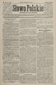 Słowo Polskie (wydanie poranne). 1903, nr 38