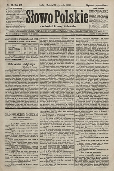 Słowo Polskie (wydanie popołudniowe). 1903, nr 39