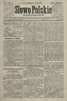 Słowo Polskie (wydanie popołudniowe). 1903, nr 47