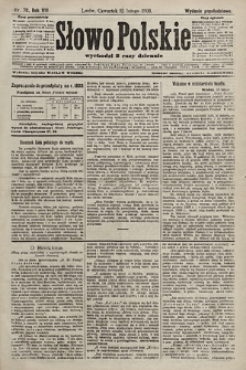 Słowo Polskie (wydanie popołudniowe). 1903, nr 70