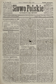 Słowo Polskie (wydanie popołudniowe). 1903, nr 76