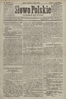 Słowo Polskie (wydanie popołudniowe). 1903, nr 80