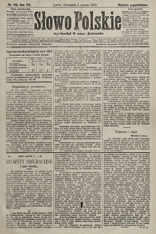 Słowo Polskie (wydanie popołudniowe). 1903, nr 106