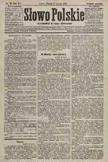 Słowo Polskie (wydanie popołudniowe). 1903, nr 120