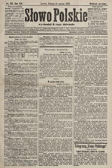 Słowo Polskie (wydanie poranne). 1903, nr 123