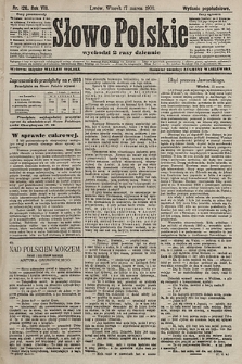 Słowo Polskie (wydanie popołudniowe). 1903, nr 126
