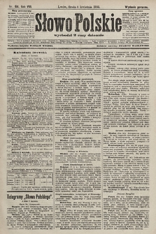 Słowo Polskie (wydanie poranne). 1903, nr 164