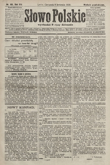 Słowo Polskie (wydanie popołudniowe). 1903, nr 165
