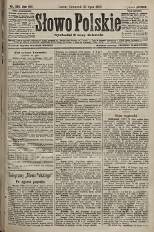 Słowo Polskie (wydanie poranne). 1903, nr 339