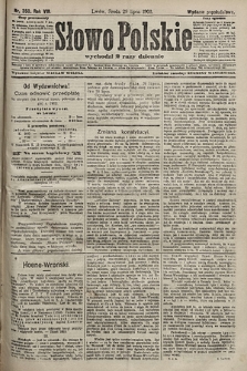 Słowo Polskie (wydanie popołudniowe). 1903, nr 350