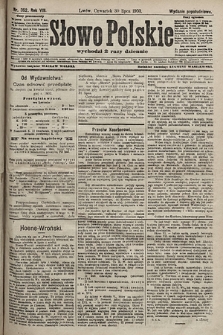 Słowo Polskie (wydanie popołudniowe). 1903, nr 352