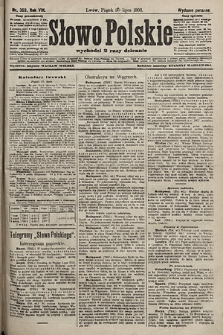 Słowo Polskie (wydanie poranne). 1903, nr 353
