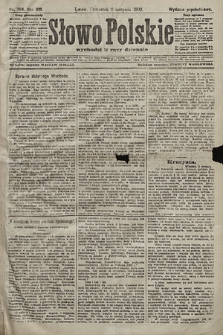 Słowo Polskie (wydanie popołudniowe). 1903, nr 364