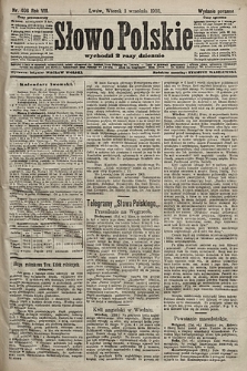 Słowo Polskie (wydanie poranne). 1903, nr 406