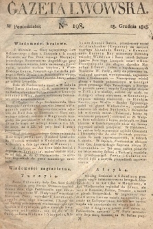 Gazeta Lwowska. 1818, nr 198